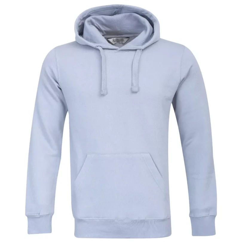Mens Pullover Hoodie Hooded Sweatshirt Fleece Top Plain Hoody Jumper S - 3XL - Image 2