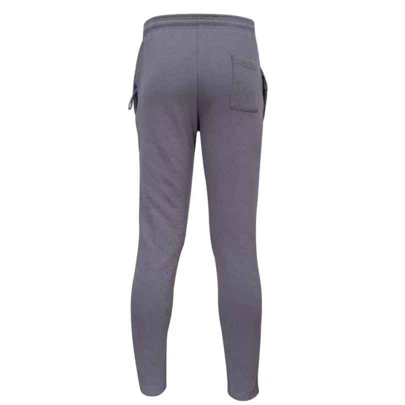 Mens Jogging Bottoms Elasticated Fleece Trouser Gym Jogger Sweatpants Zip Pocket - Image 13