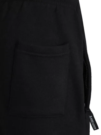 Mens Fleece Jogging Bottoms ZIP Pockets Pants Plain Open Hem Joggers Trouser - Image 13