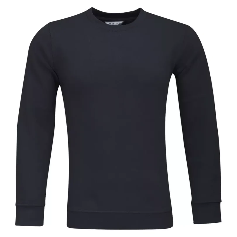 Mens Plain Sweatshirt Jumper Crew Neck Sweater Pullover Work Casual Top S-3XL - Image 15