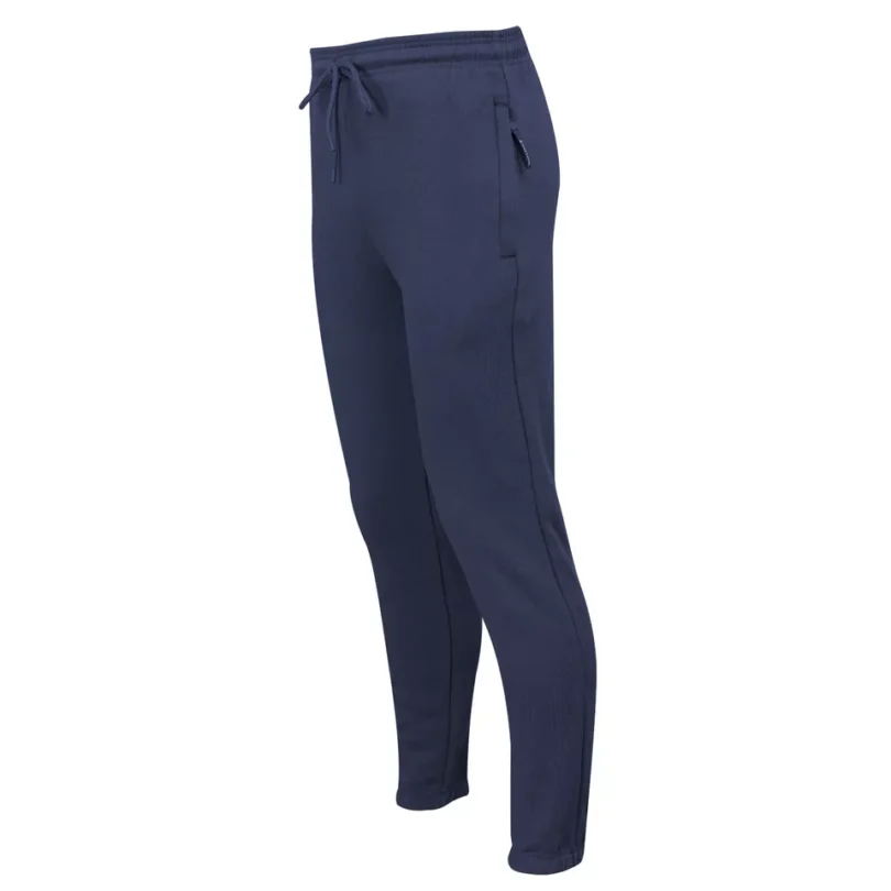 Mens Jogging Bottoms Elasticated Fleece Trouser Gym Jogger Sweatpants Zip Pocket - Image 17