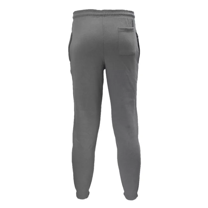 Mens Jogging Bottoms Elasticated Fleece Trouser Gym Jogger Sweatpants Zip Pocket - Image 17