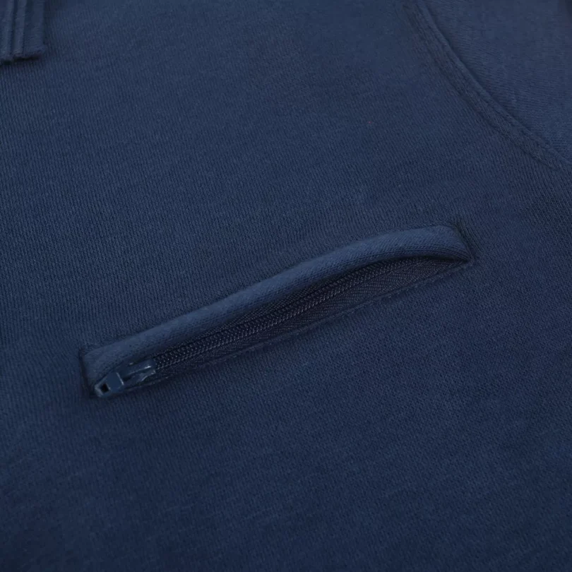 Mens Polo Sweatshirt Plain Jumper Soft Fleece Warm 3 Button Casual S- 3XL - Image 19