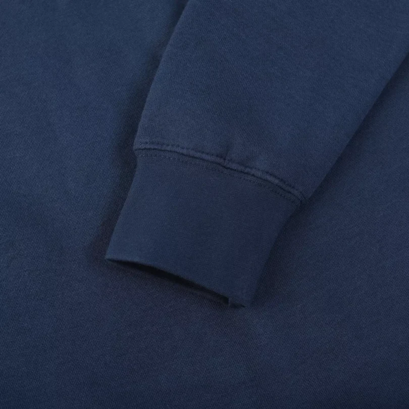 Mens Polo Sweatshirt Plain Jumper Soft Fleece Warm 3 Button Casual S- 3XL - Image 20