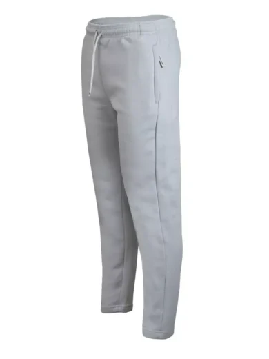 Mens Fleece Jogging Bottoms ZIP Pockets Pants Plain Open Hem Joggers Trouser - Image 20