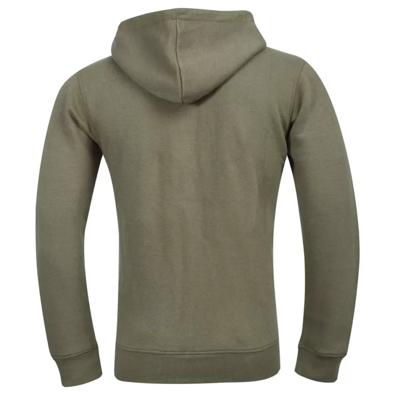 Mens Full-Zip Hooded Fleece Sweatshirt Plain Workwear Casual Jumper SweaterS-3XL - Image 22