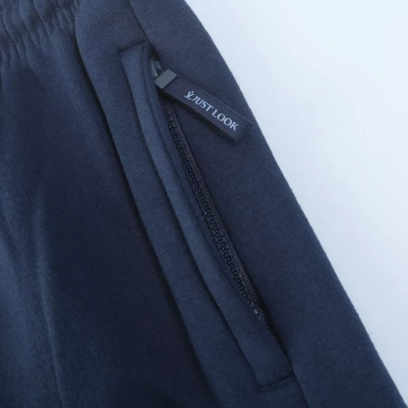 Mens Jogging Bottoms Elasticated Fleece Trouser Gym Jogger Sweatpants Zip Pocket - Image 24