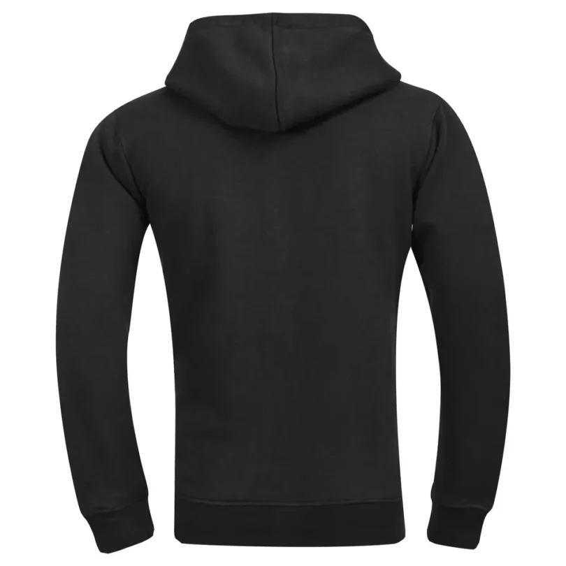 Mens Full-Zip Hooded Fleece Sweatshirt Plain Workwear Casual Jumper SweaterS-3XL - Image 25