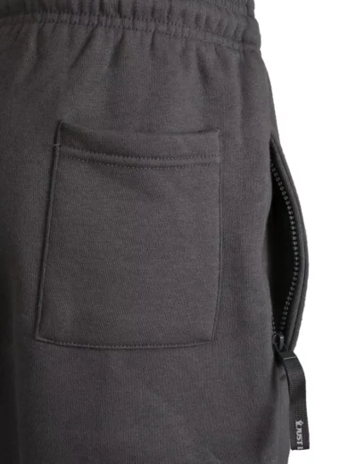 Mens Fleece Jogging Bottoms ZIP Pockets Pants Plain Open Hem Joggers Trouser - Image 30