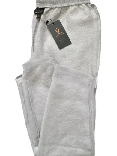 Mens Fleece Jogging Bottoms ZIP Pockets Pants Plain Open Hem Joggers Trouser - Image 5