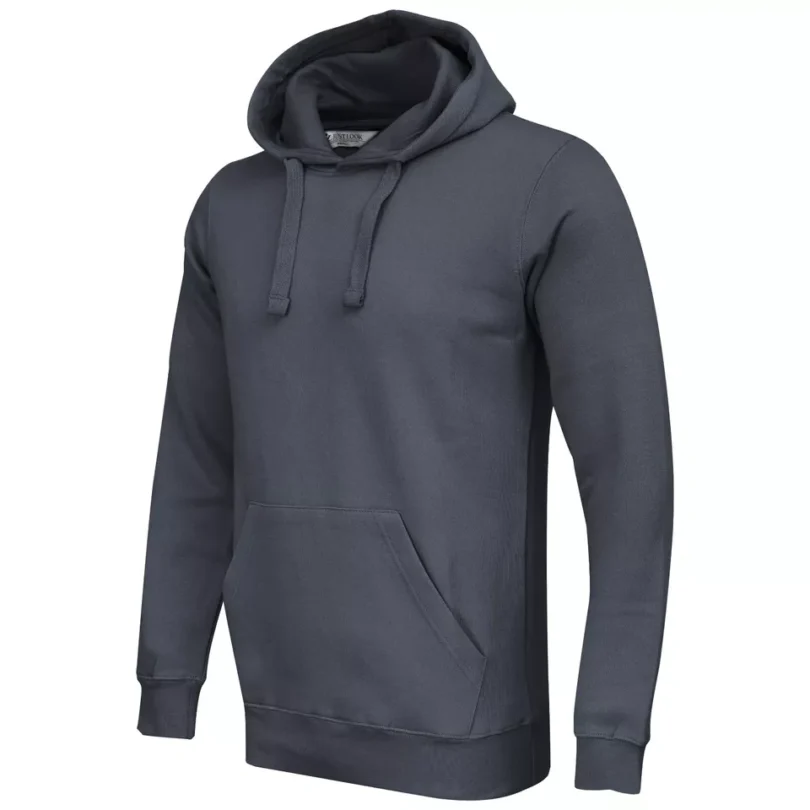 Mens Pullover Hoodie Hooded Sweatshirt Fleece Top Plain Hoody Jumper S - 3XL - Image 7
