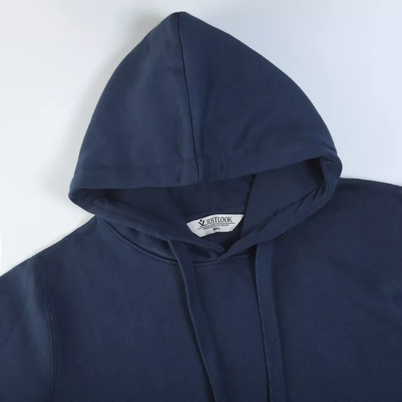 Mens Full-Zip Hooded Fleece Sweatshirt Plain Workwear Casual Jumper SweaterS-3XL - Image 8